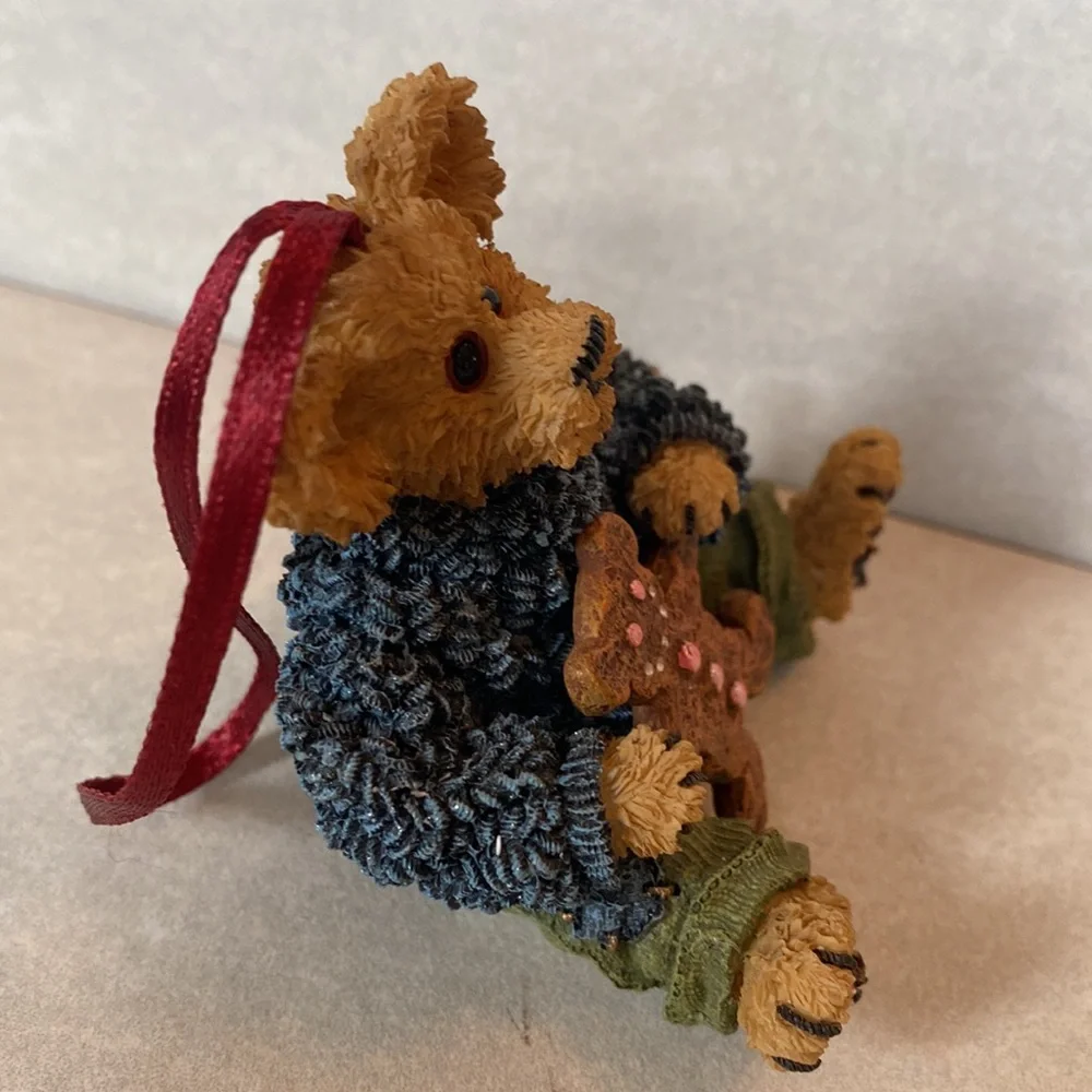Boyd’s Bears Spicy Treat Kyle Beariman Vintage Collectible Christmas Ornament